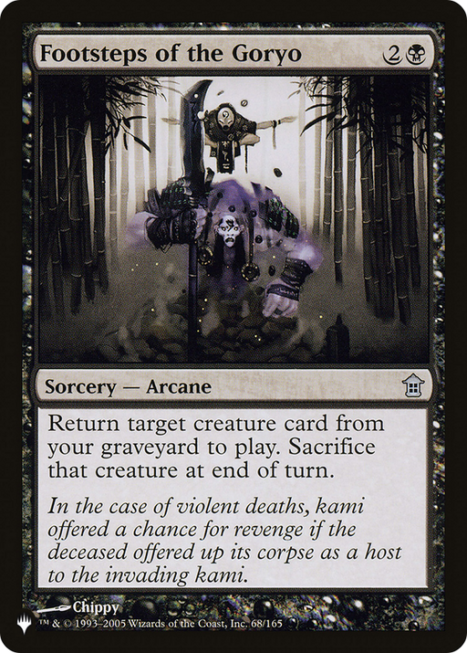 Footsteps of the Goryo (LIST-SOK-68) [Mystery Booster] The List MTG Single Wizards of the Coast