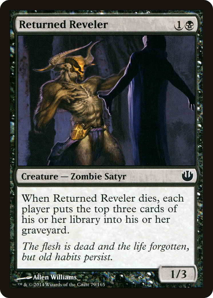 Returned Reveler (JOU-079) [Journey into Nyx] MTG Single Wizards of the Coast