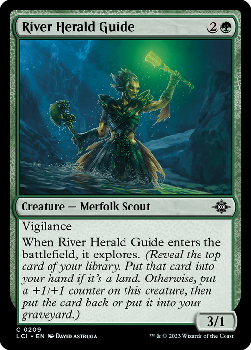 River Herald Guide (LCI-209) [The Lost Caverns of Ixalan] MTG Single Wizards of the Coast