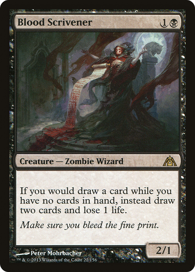 Blood Scrivener (DGM-022) [Dragon's Maze] Foil MTG Single Wizards of the Coast