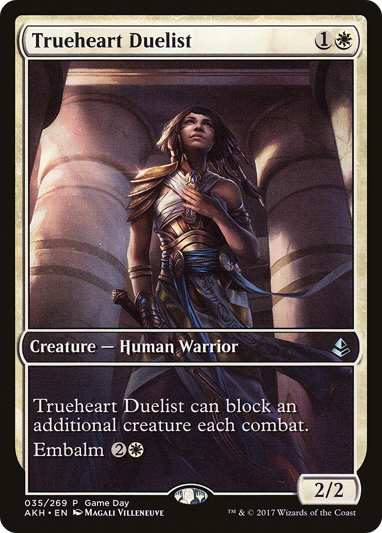 Trueheart Duelist (GAME-035) [Amonkhet Promos] MTG Single Wizards of the Coast