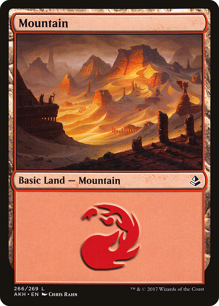 Mountain (266) (AKH-266) [Amonkhet] MTG Single Wizards of the Coast