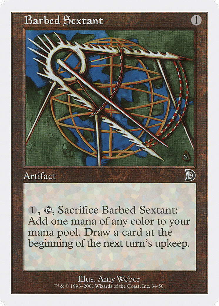 Barbed Sextant (DKM-034) [Misc] Deckmasters MTG Single Wizards of the Coast