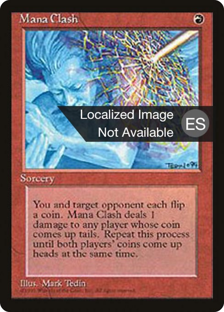 Mana Clash (4BB-210) [Fourth Edition Foreign Black Border] MTG Single Wizards of the Coast