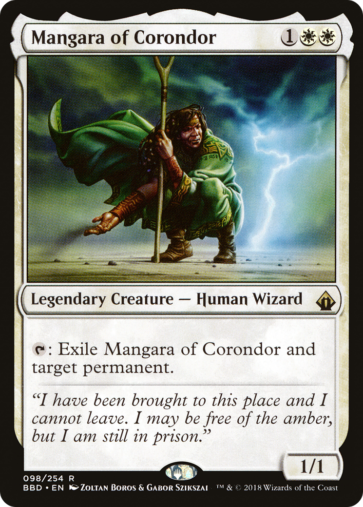 Mangara of Corondor (BBD-098) [Battlebond] MTG Single Wizards of the Coast