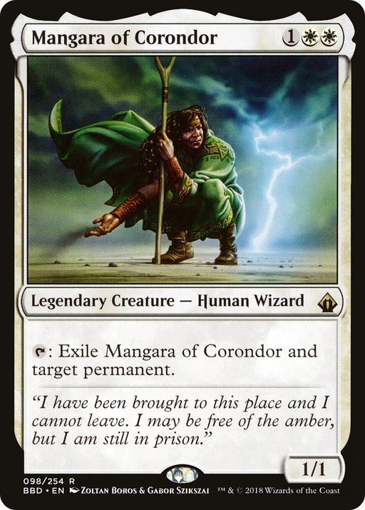 Mangara of Corondor (BBD-098) [Battlebond] MTG Single Wizards of the Coast