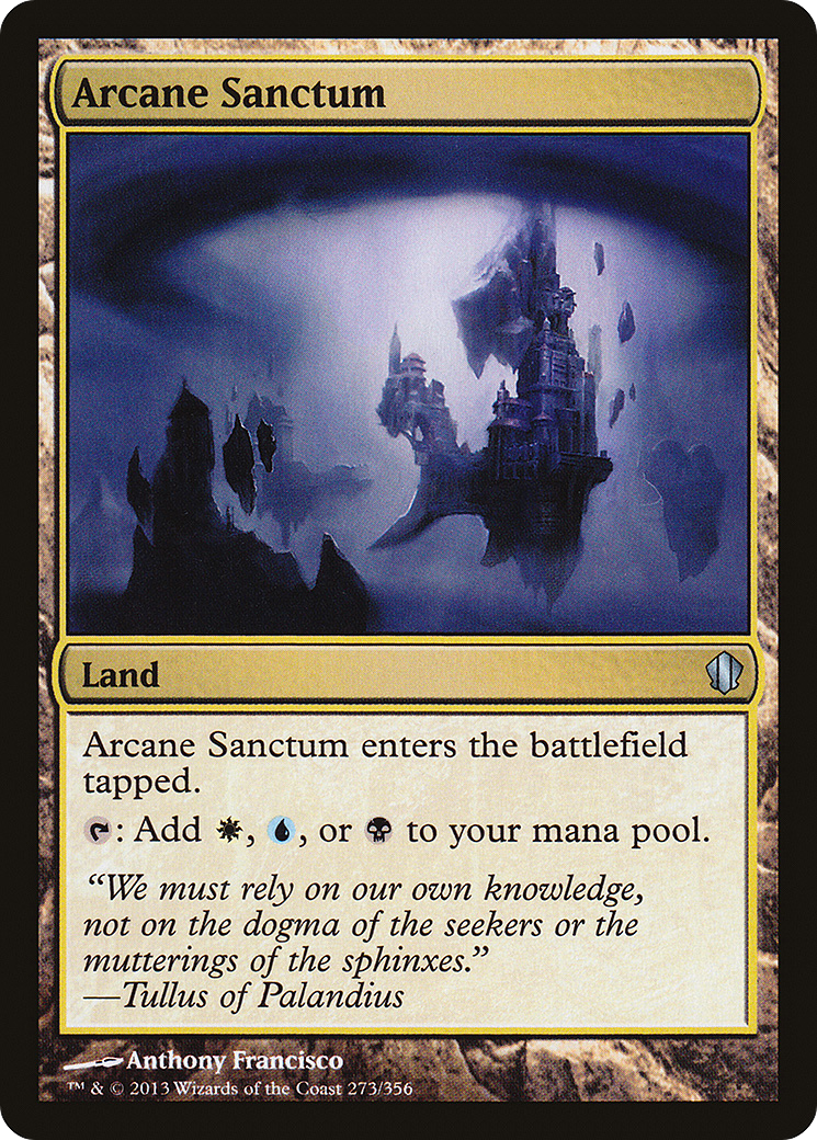 Arcane Sanctum (C13-273) [Commander 2013] MTG Single Wizards of the Coast