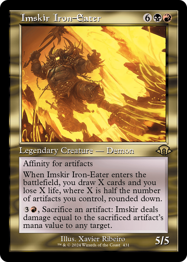 Imskir Iron-Eater (MH3-431) [Modern Horizons 3] Foil MTG Single Modern Horizons 3