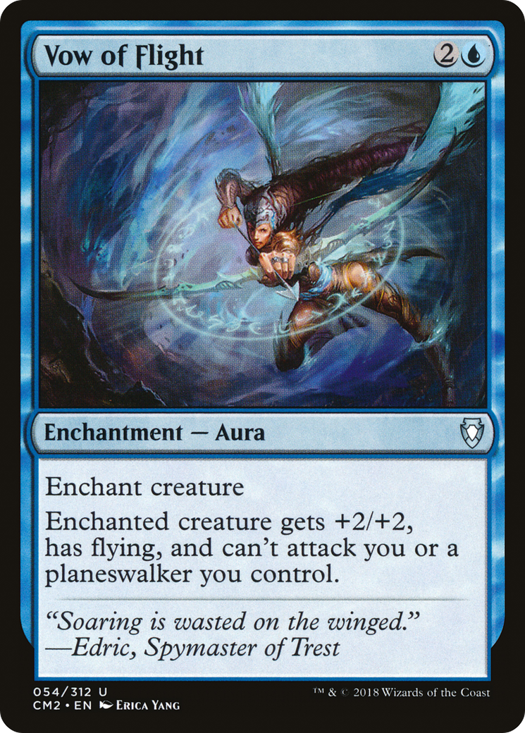 Vow of Flight (CM2-054) [Commander Anthology Volume II] MTG Single Wizards of the Coast