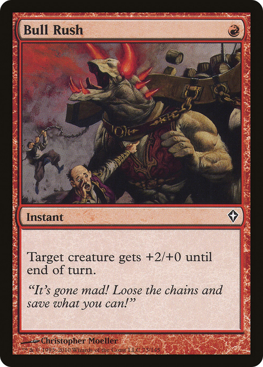 Bull Rush (WWK-073) [Worldwake] MTG Single Wizards of the Coast