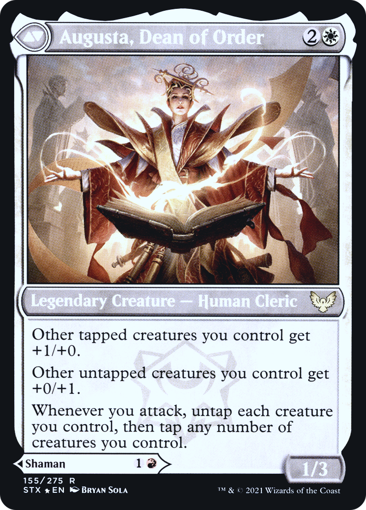Plargg, Dean of Chaos (PRE-155) [Strixhaven: School of Mages Promos] Foil MTG Single Wizards of the Coast