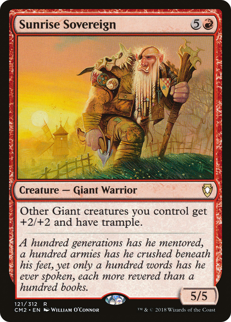 Sunrise Sovereign (CM2-121) [Commander Anthology Volume II] MTG Single Wizards of the Coast