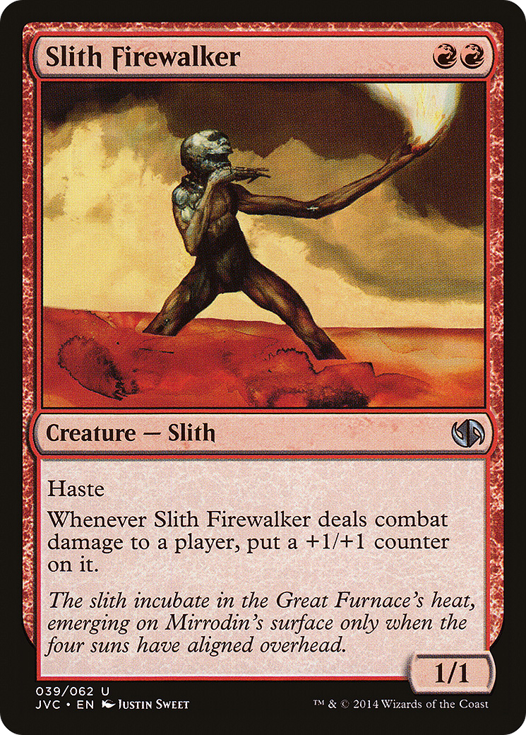 Slith Firewalker (DD3-039) [Misc] Duel Decks Anthology: Jace vs. Chandra MTG Single Wizards of the Coast