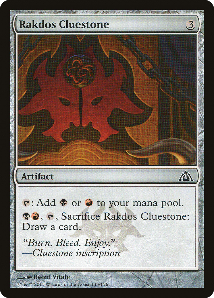Rakdos Cluestone (DGM-143) [Dragon's Maze] MTG Single Wizards of the Coast