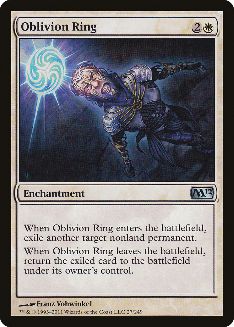 Oblivion Ring (M12-027) [Magic 2012] MTG Single Wizards of the Coast