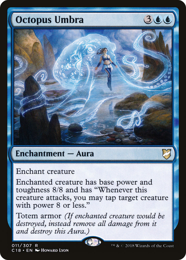 Octopus Umbra (C18-011) [Commander 2018] MTG Single Wizards of the Coast