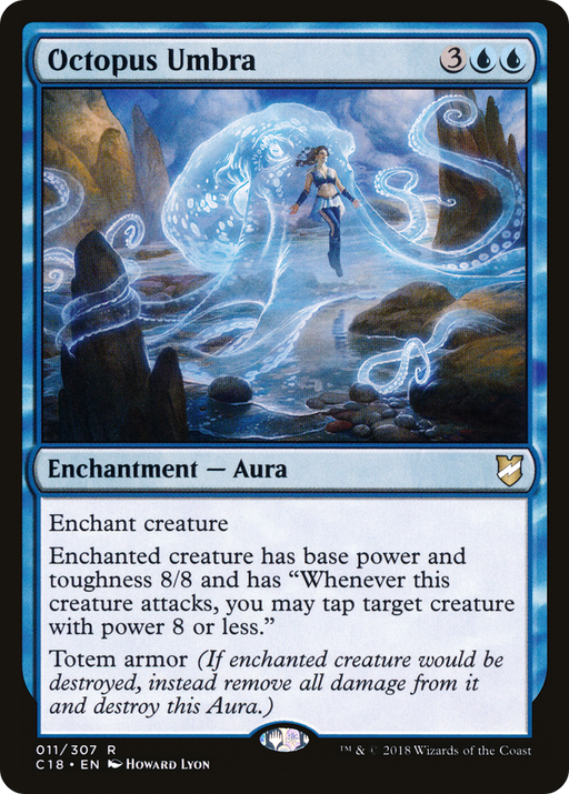 Octopus Umbra (C18-011) [Commander 2018] MTG Single Wizards of the Coast