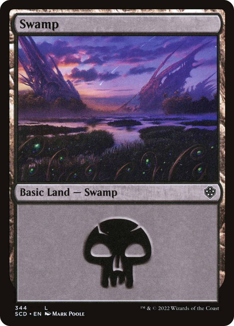 Swamp (SCD-344) [Starter Commander Decks] MTG Single Wizards of the Coast
