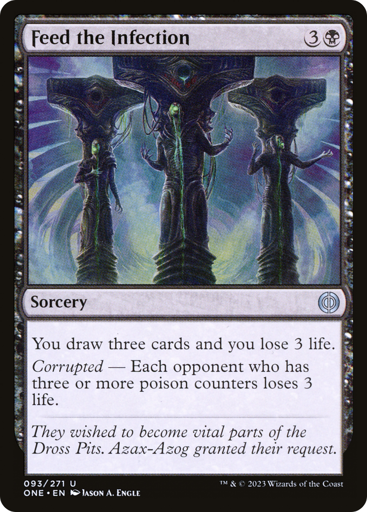 Feed the Infection (ONE-093) [Phyrexia: All Will Be One] MTG Single Wizards of the Coast