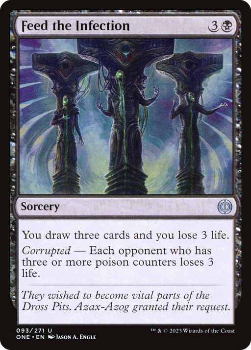 Feed the Infection (ONE-093) [Phyrexia: All Will Be One] MTG Single Wizards of the Coast