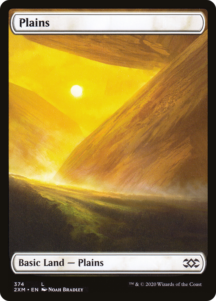 Plains (2XM-374) [Double Masters] MTG Single Wizards of the Coast