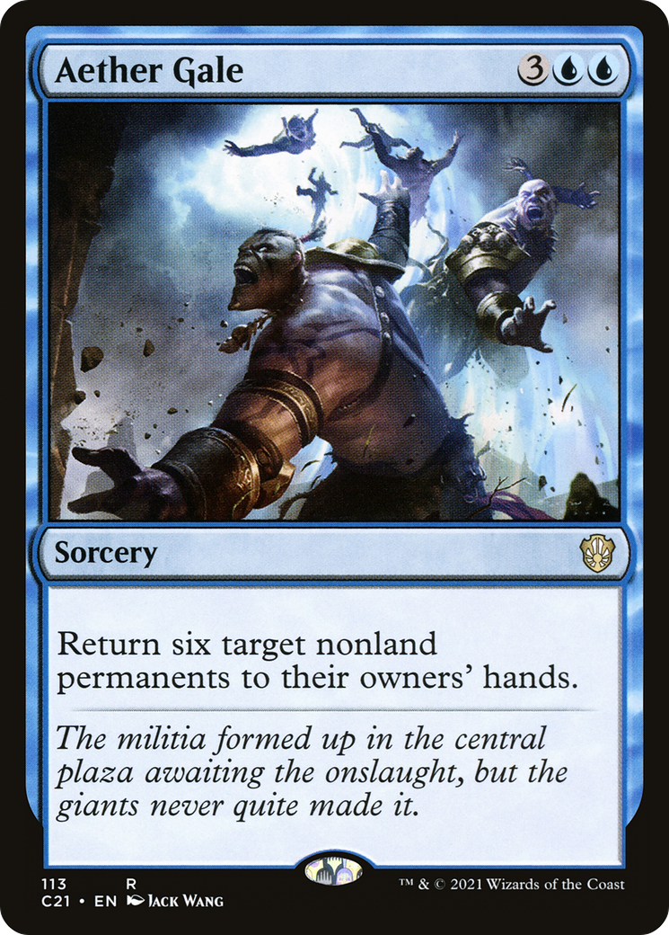 Aether Gale (C21-113) [Commander 2021] MTG Single Wizards of the Coast