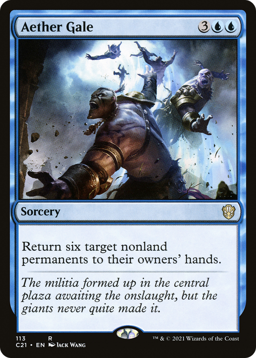 Aether Gale (C21-113) [Commander 2021] MTG Single Wizards of the Coast