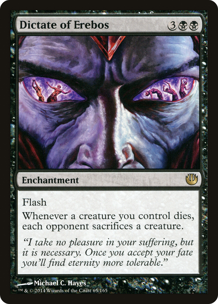 Dictate of Erebos (JOU-065) [Journey into Nyx] Foil MTG Single Wizards of the Coast