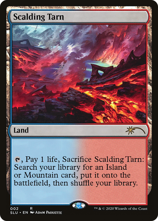 Scalding Tarn (SLU-002) [Secret Lair] Ultimate Edition MTG Single Wizards of the Coast