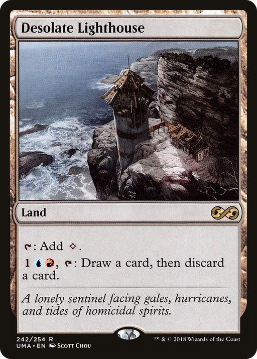 Desolate Lighthouse (UMA-242) [Ultimate Masters] MTG Single Wizards of the Coast