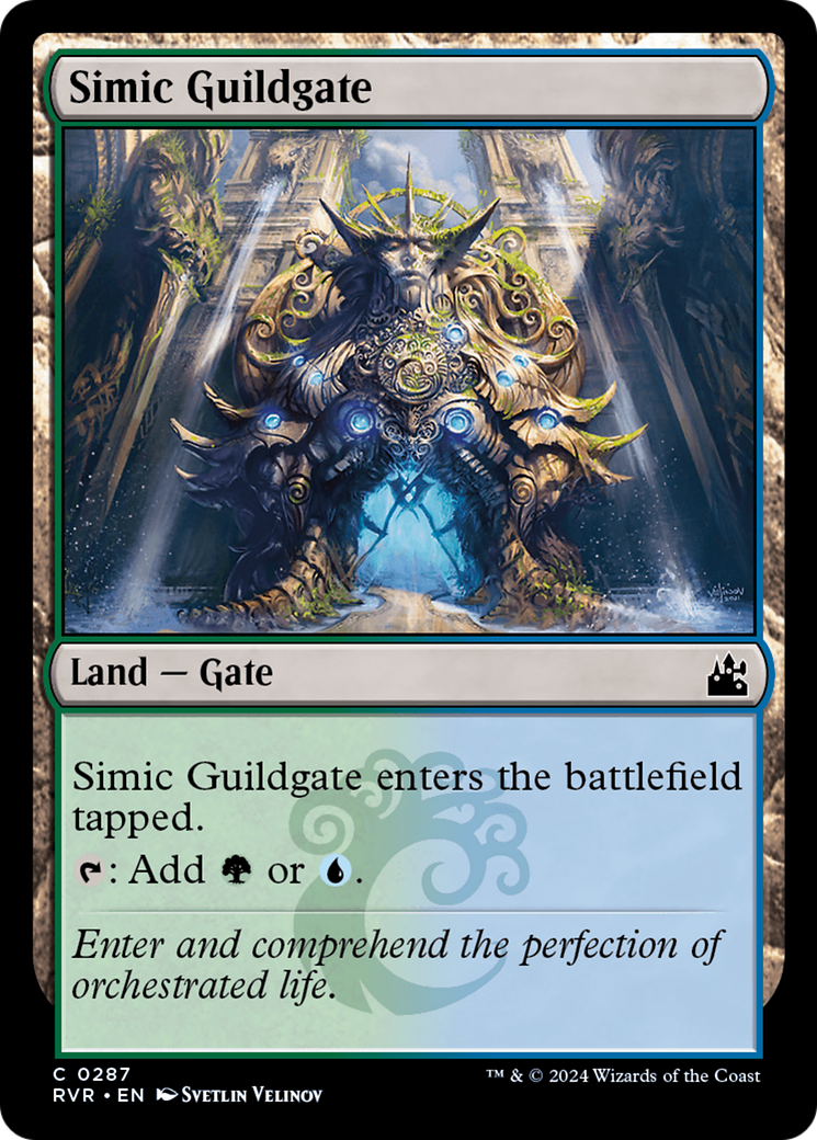 Simic Guildgate (RVR-287) [Ravnica Remastered] Foil MTG Single Wizards of the Coast