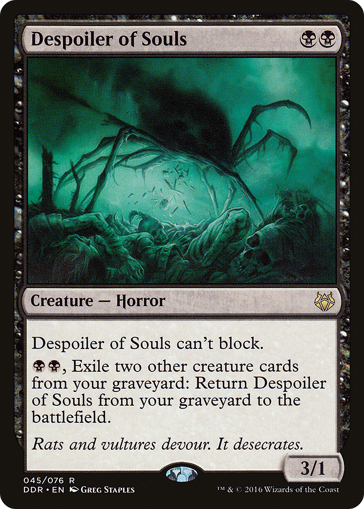 Despoiler of Souls (DDR-045) [Misc] Duel Decks: Nissa vs. Ob Nixilis MTG Single Wizards of the Coast