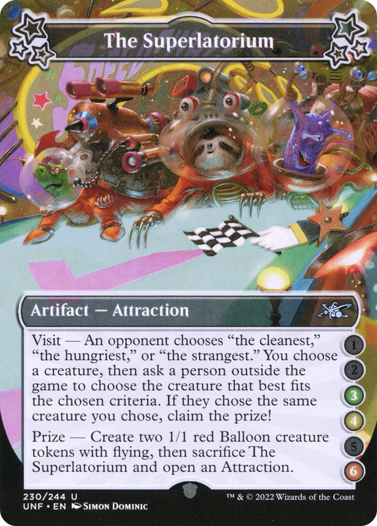 The Superlatorium (UNF-230D) [Unfinity] Foil MTG Single Wizards of the Coast