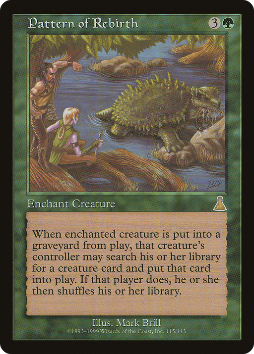 Pattern of Rebirth (UDS-115) [Urza's Destiny] MTG Single Wizards of the Coast