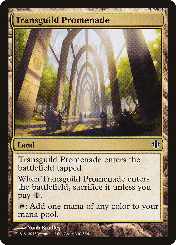 Transguild Promenade (C13-330) [Commander 2013] MTG Single Wizards of the Coast