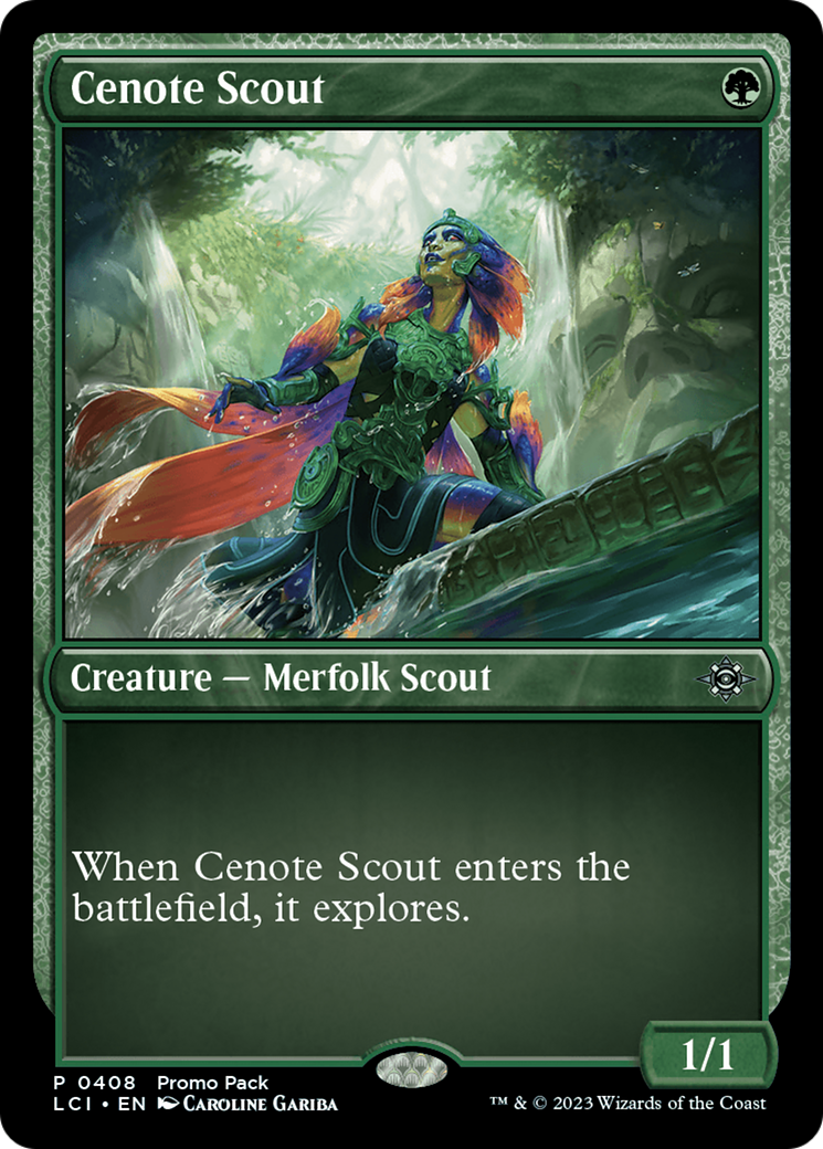 Cenote Scout [The Lost Caverns of Ixalan Promos] MTG Single Magic: The Gathering