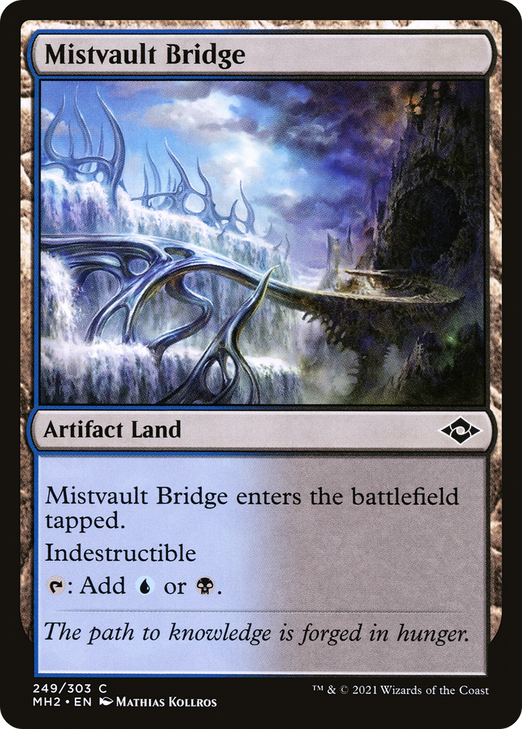 Mistvault Bridge (MH2-249) [Modern Horizons 2] MTG Single Modern Horizons 2