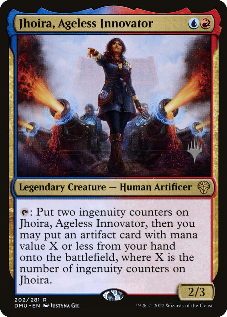 Jhoira, Ageless Innovator (PPDMU-202) [Dominaria United Promos] MTG Single Wizards of the Coast
