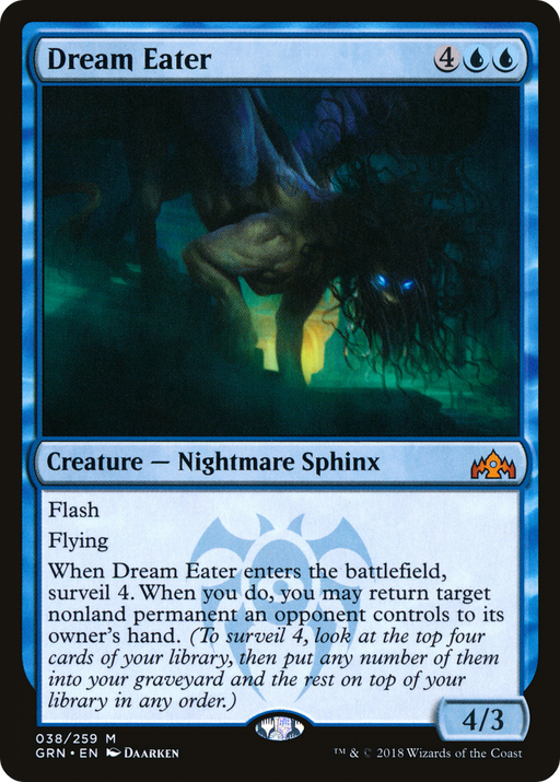 Dream Eater (GRN-038) [Guilds of Ravnica] MTG Single Wizards of the Coast