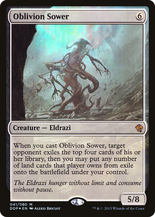 Oblivion Sower (DDP-041) [Misc] Duel Decks: Zendikar vs. Eldrazi Foil MTG Single Wizards of the Coast
