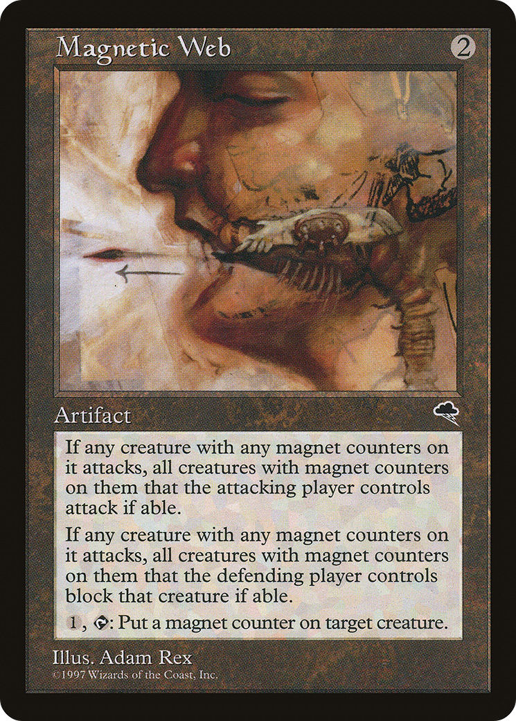 Magnetic Web (TMP-295) [Tempest] MTG Single Wizards of the Coast