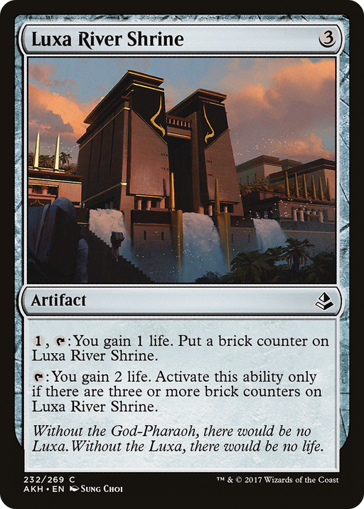 Luxa River Shrine (AKH-232) [Amonkhet] MTG Single Wizards of the Coast