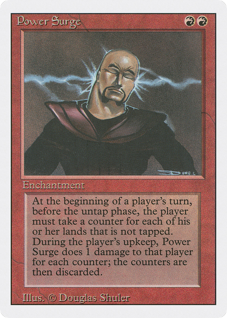 Power Surge (3ED-170) [Revised Edition] MTG Single Wizards of the Coast