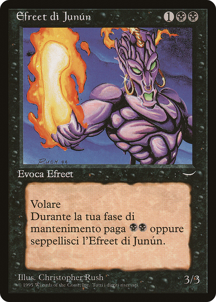 Junún Efreet (REN-055) [Misc] Rinascimento MTG Single Wizards of the Coast