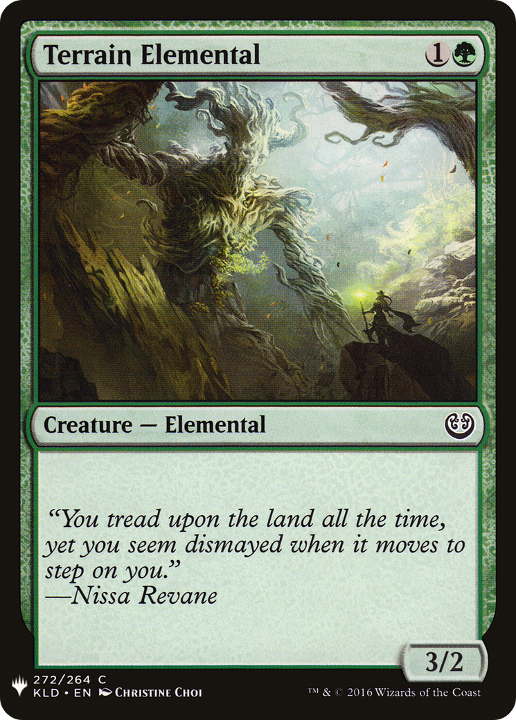 Terrain Elemental (LIST-KLD-272) [Mystery Booster] The List MTG Single Wizards of the Coast