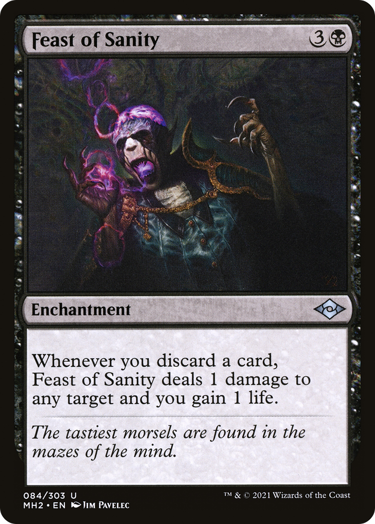 Feast of Sanity (MH2-084) [Modern Horizons 2] MTG Single Wizards of the Coast