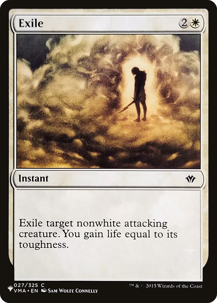 Exile (LIST-VMA-27) [Mystery Booster] The List MTG Single Wizards of the Coast