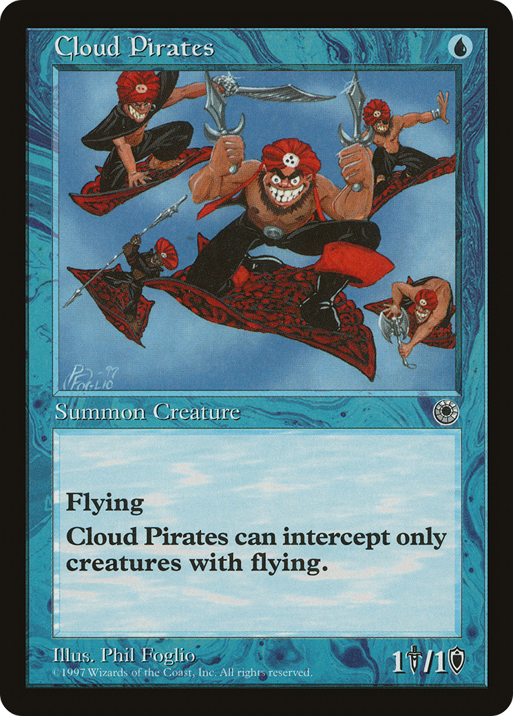 Cloud Pirates (POR-046) [Misc] Portal MTG Single Wizards of the Coast