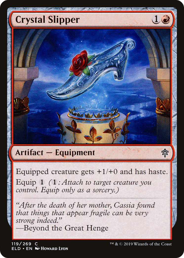 Crystal Slipper (ELD-119) [Throne of Eldraine] MTG Single Wizards of the Coast