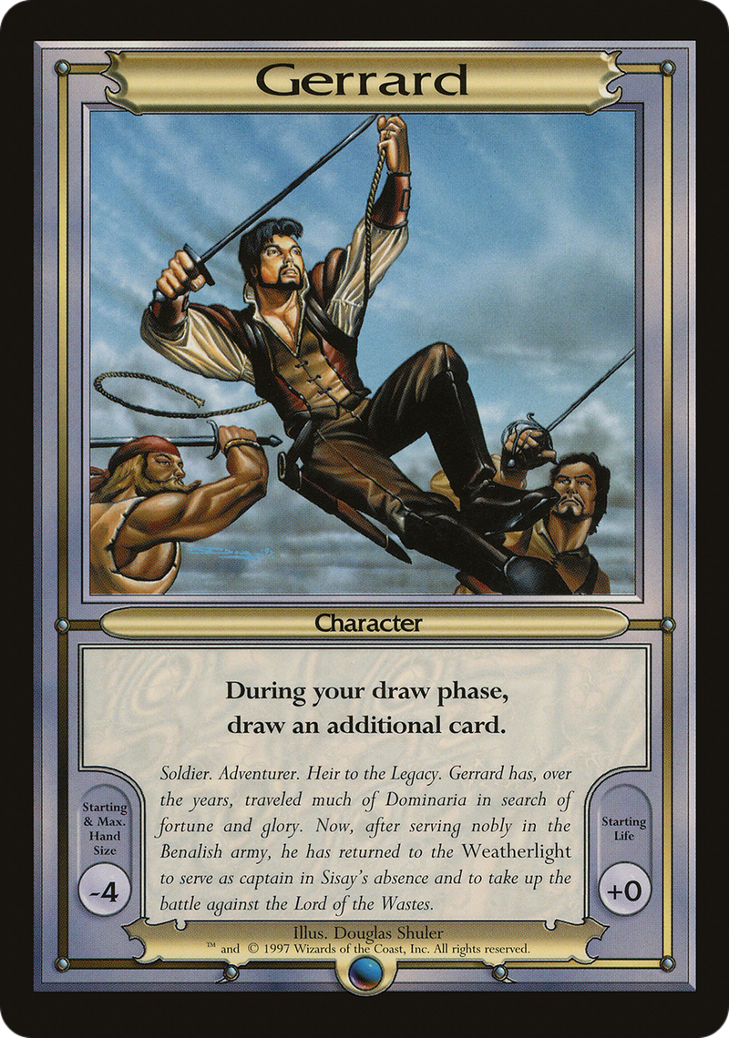Gerrard (VNG-102) [Oversized] Vanguard Series MTG Single Wizards of the Coast